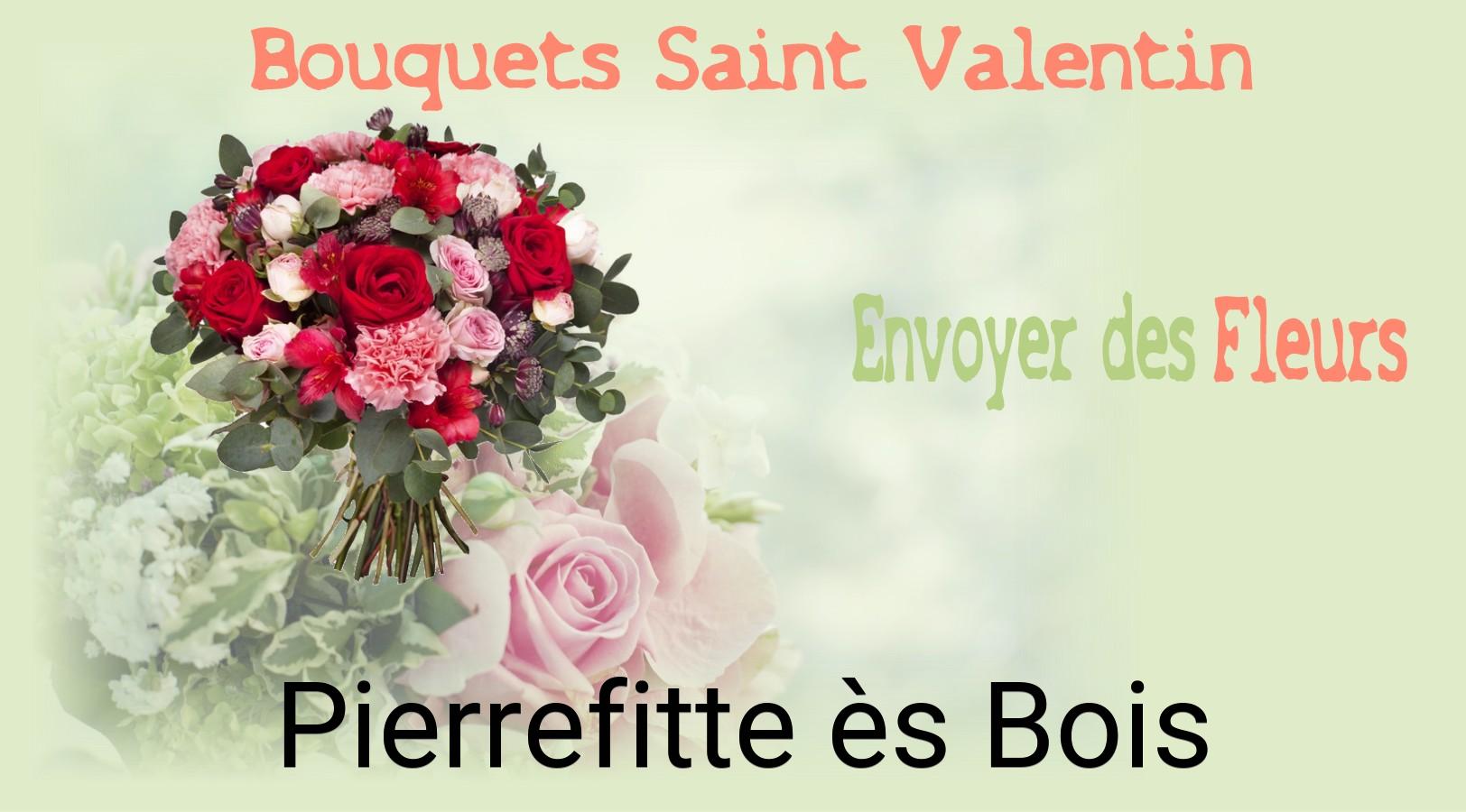 Roses de Saint-Valentin livrées à Pierrefitte-ès-Bois